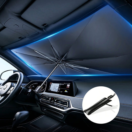 Car sunshade folding umbrella