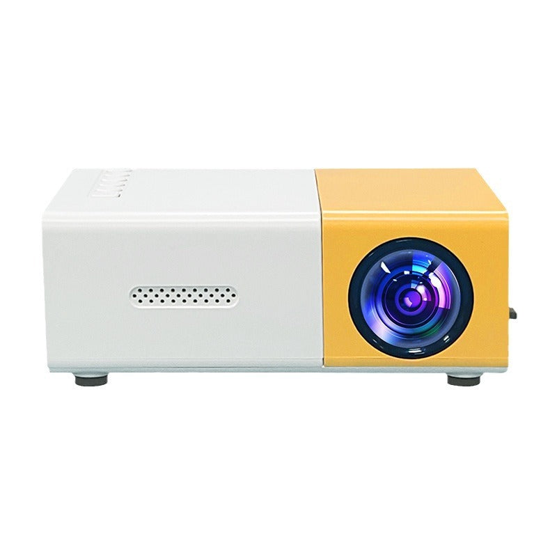 Mini Portable Home Projector with Wall Projection
