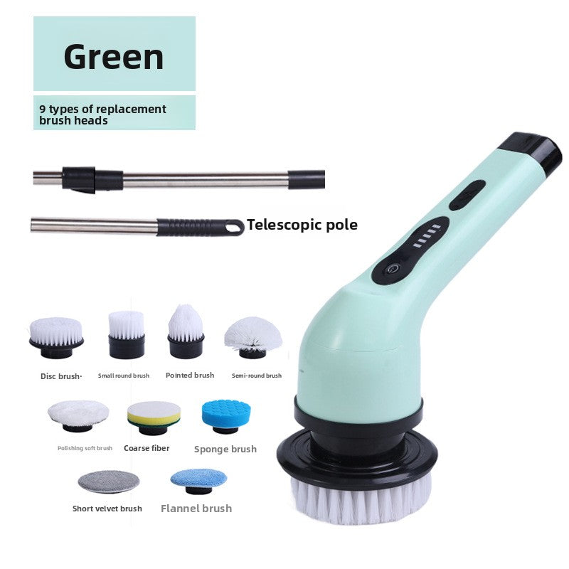 Electric Multi-function Cleaning Brush for Kitchen Bathroom Glass