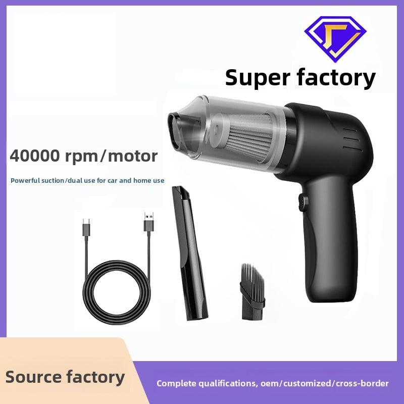 Car interior cleaning vacuum cleaner